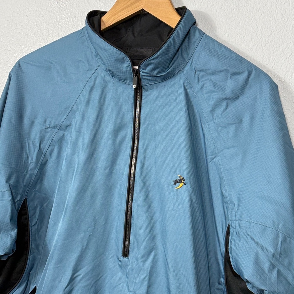 Men's Blue Half-Zip Jacket‎